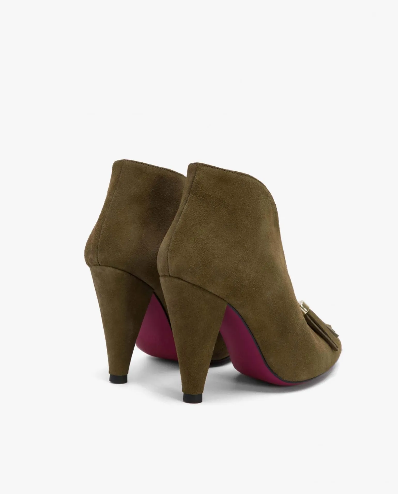 Abotinado Borla Cordoba Serraje Verde