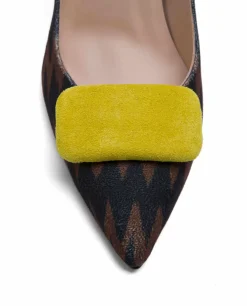 Adorno Para Zapato Serraje Amarillo