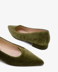 Bailarina Sevilla Terciopelo Verde