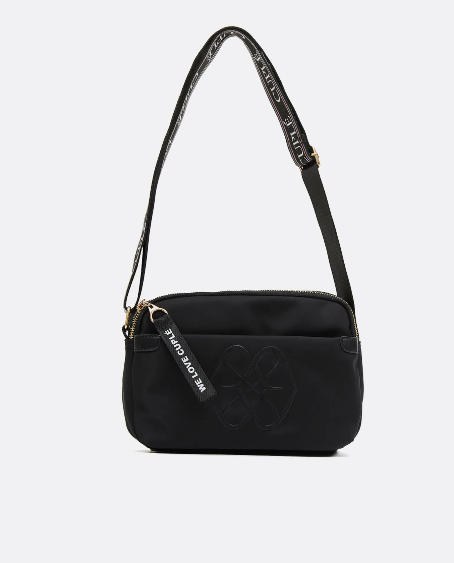 Bandolera Esencial Nylon Negro