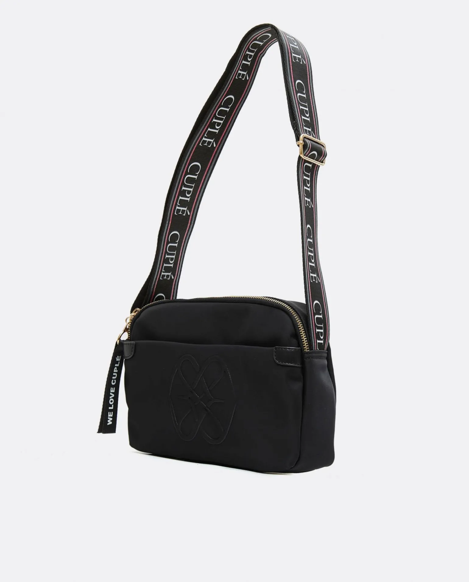 Bandolera Esencial Nylon Negro