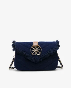 Bandolera Flecos Vaquero Marino