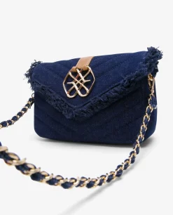 Bandolera Flecos Vaquero Marino