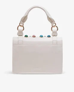 Bandolera Piedras Tecnopiel Blanco