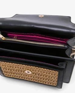 Bandolera Rafia Beig