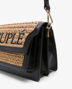 Bandolera Rafia Beig