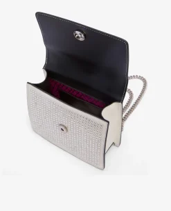 Bandolera Strass Cristales Plata