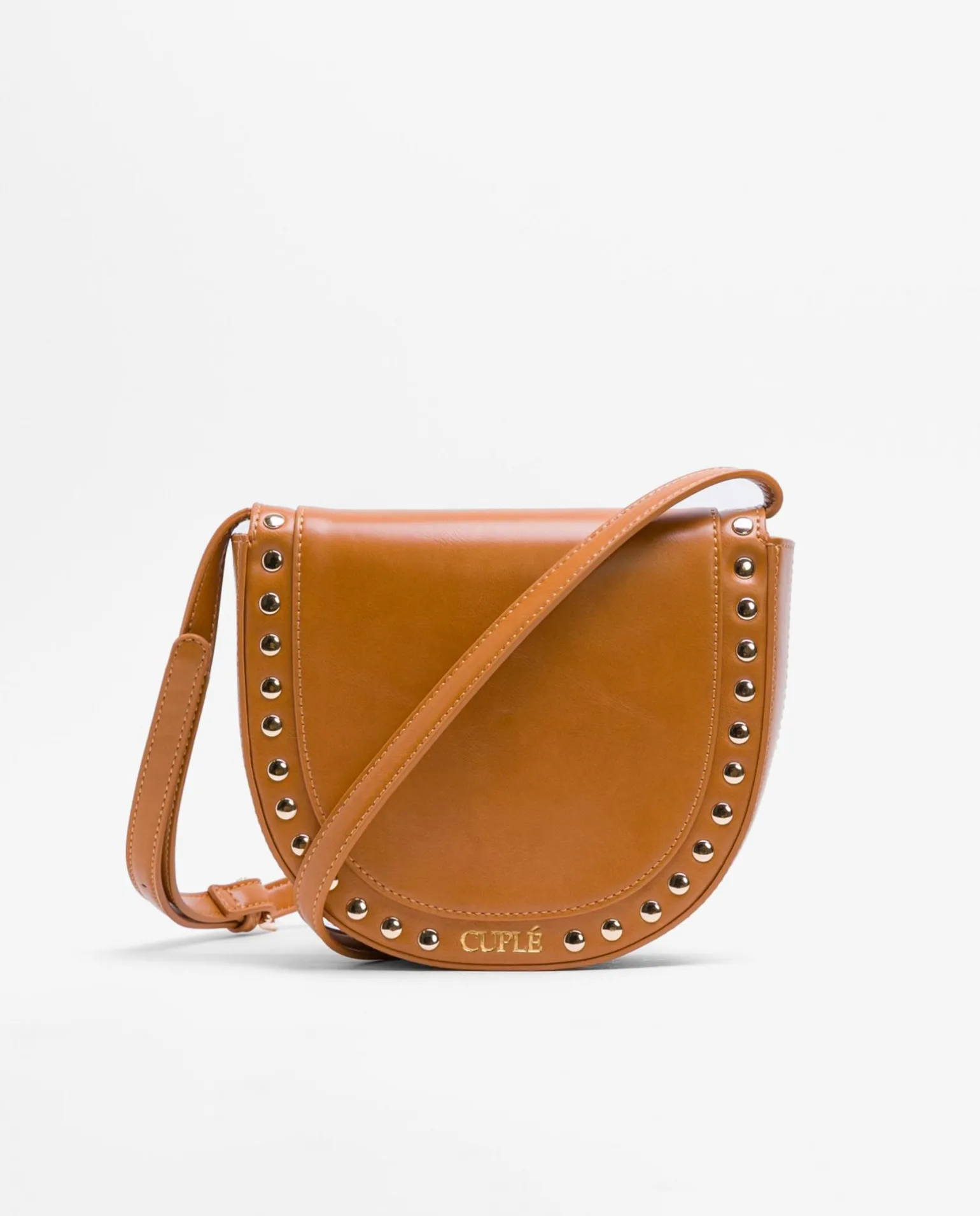 Bandolera Tachas Tecnopiel Cuero