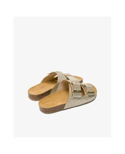 Bio Hebillas Trenzado Oro