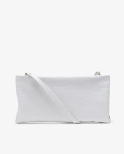 Bolso Corazon Napa Coco Blanco