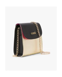 Bolso Cruzar Piel Oro