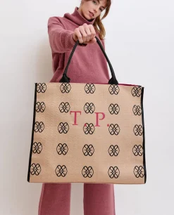 Bolso Shopper Personalizado Logos Rectos Tejido Es