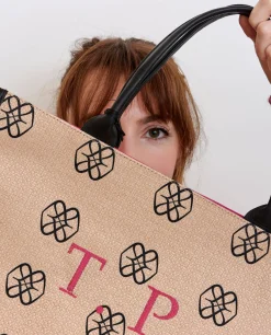 Bolso Shopper Personalizado Logos Rectos Tejido Es