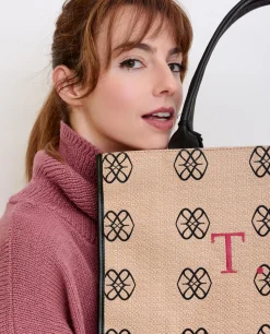 Bolso Shopper Personalizado Logos Rectos Tejido Es