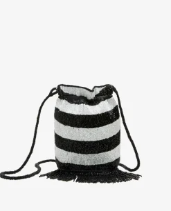 Bombonera Cuentas Blanco/Negro