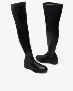 Bota Alta Tecnopiel Negro