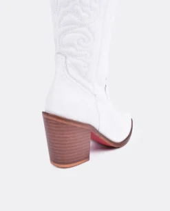 Bota Cow Napa Blanco