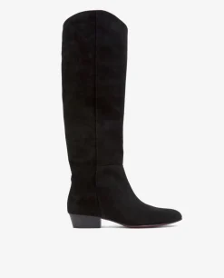 Bota Lisa Huelva Serraje Negro