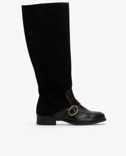 Bota Montar Serraje Negro