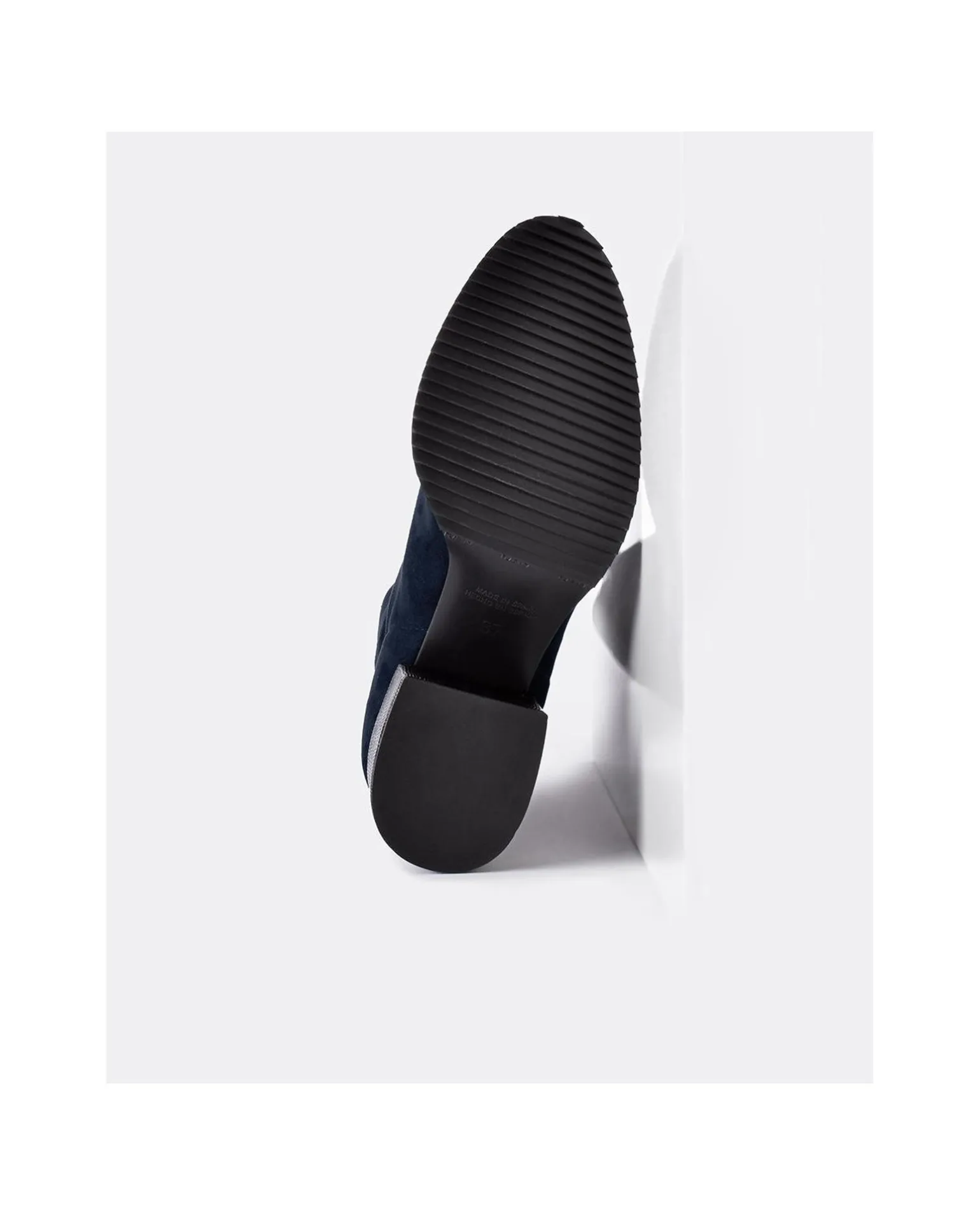 Bota Mosquetera Strech Ultrasuede Strech Marino