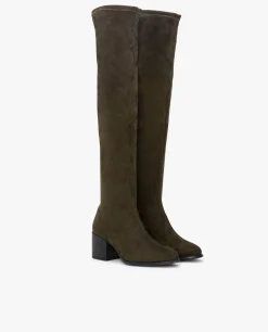 Bota Mosquetera Suede Strech Comando