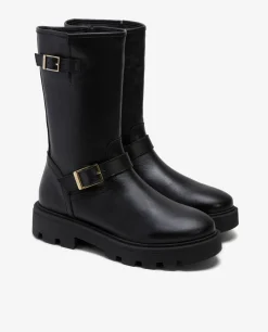 Bota Motera Napa Negro