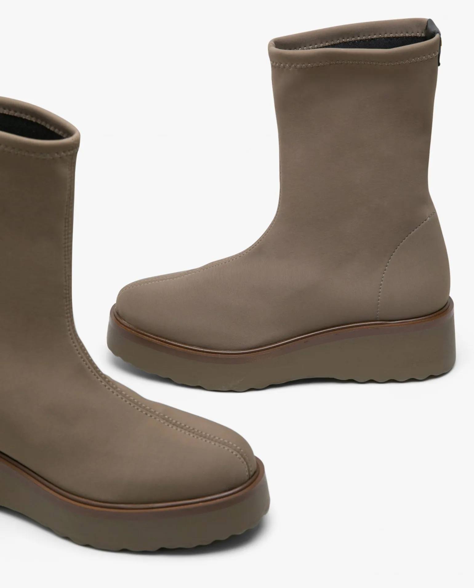 Botin Calcetin Licra Strech Kaki