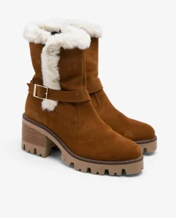 Botin Hebilla Serraje Cuero