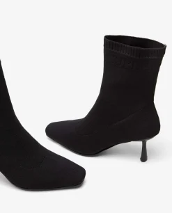 Botin T/F Textil Negro