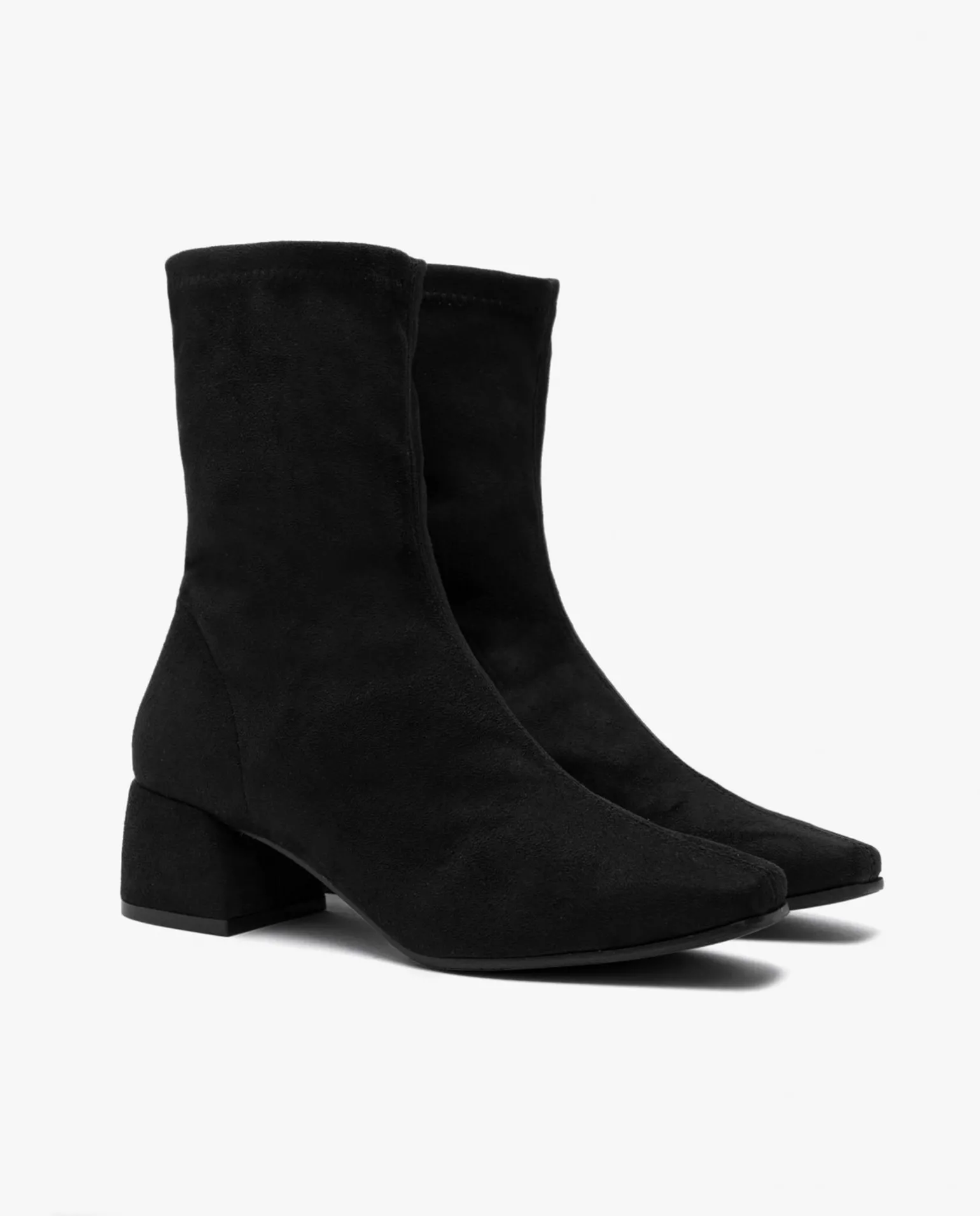 Botin Ultrasuede Strech Negro