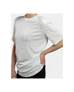 Camiseta Strass Punto Blanco