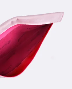 Cartera Iman Ultrasuede Rosa Palo