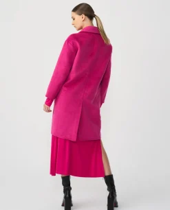 Chaqueta Larga Pano Fucsia