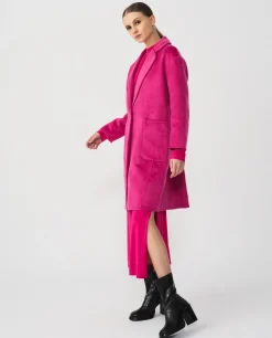 Chaqueta Larga Pano Fucsia