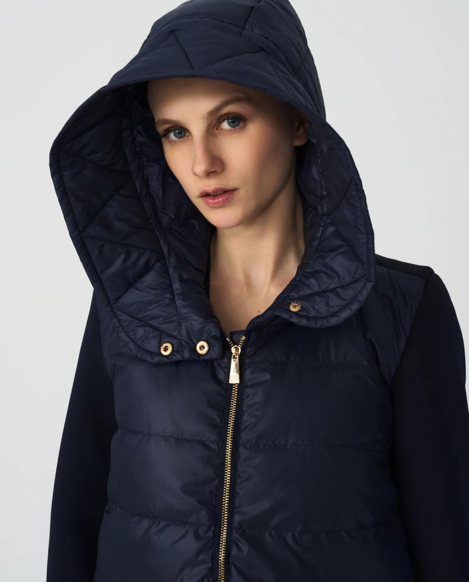 Chaqueta Neopreno Larga Neopreno Marino