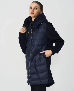 Chaqueta Neopreno Larga Neopreno Marino