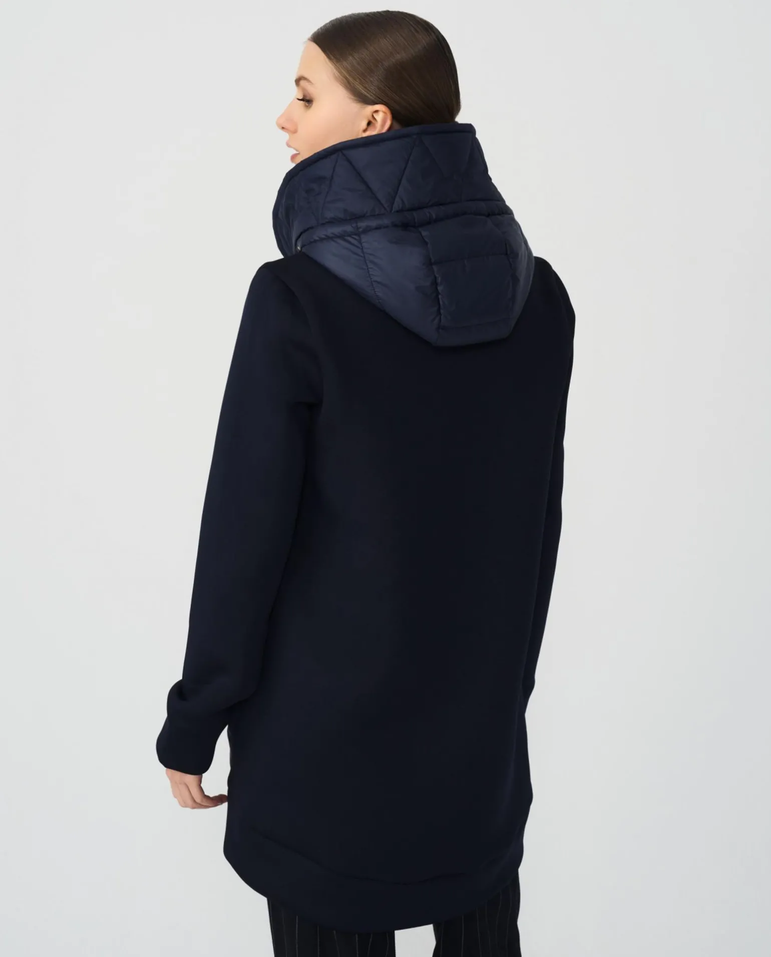 Chaqueta Neopreno Larga Neopreno Marino