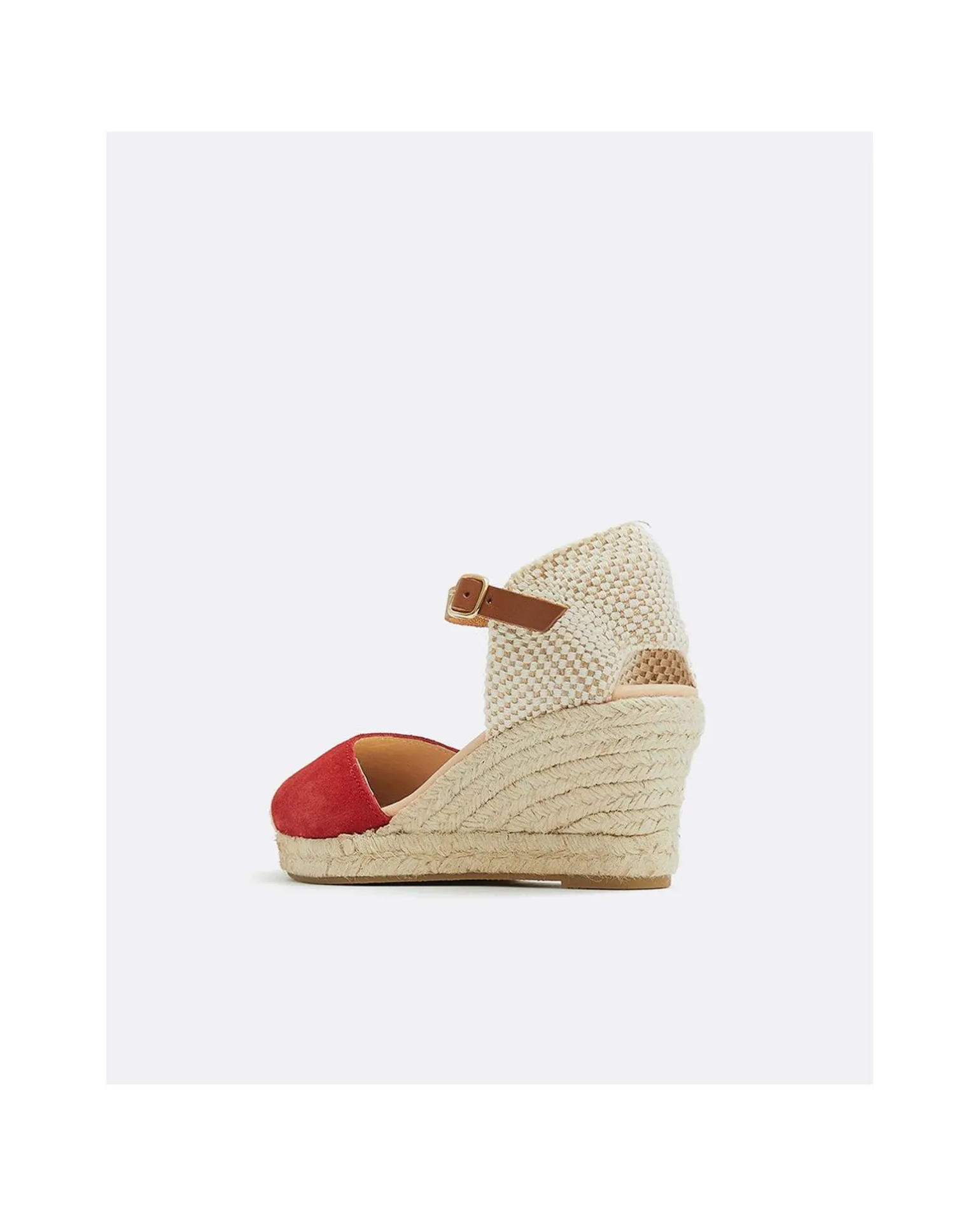 Cuna Yute Con Con Pulsera Serraje Rojo