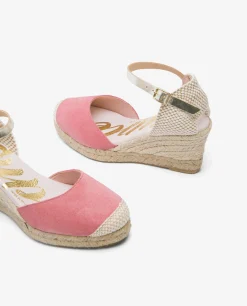 Cuna Yute Con Con Pulsera Serraje Rosa