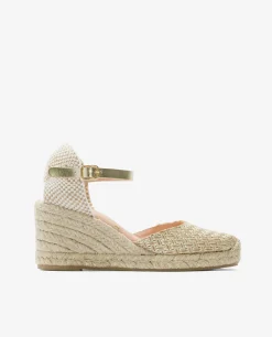 Cuna Yute Con Con Pulsera Trenzado Oro