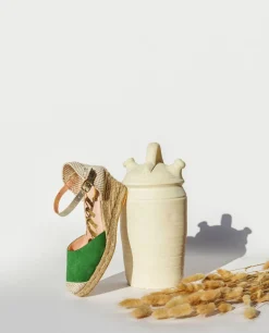 Cuna Yute Con Con Pulsera Serraje Verde