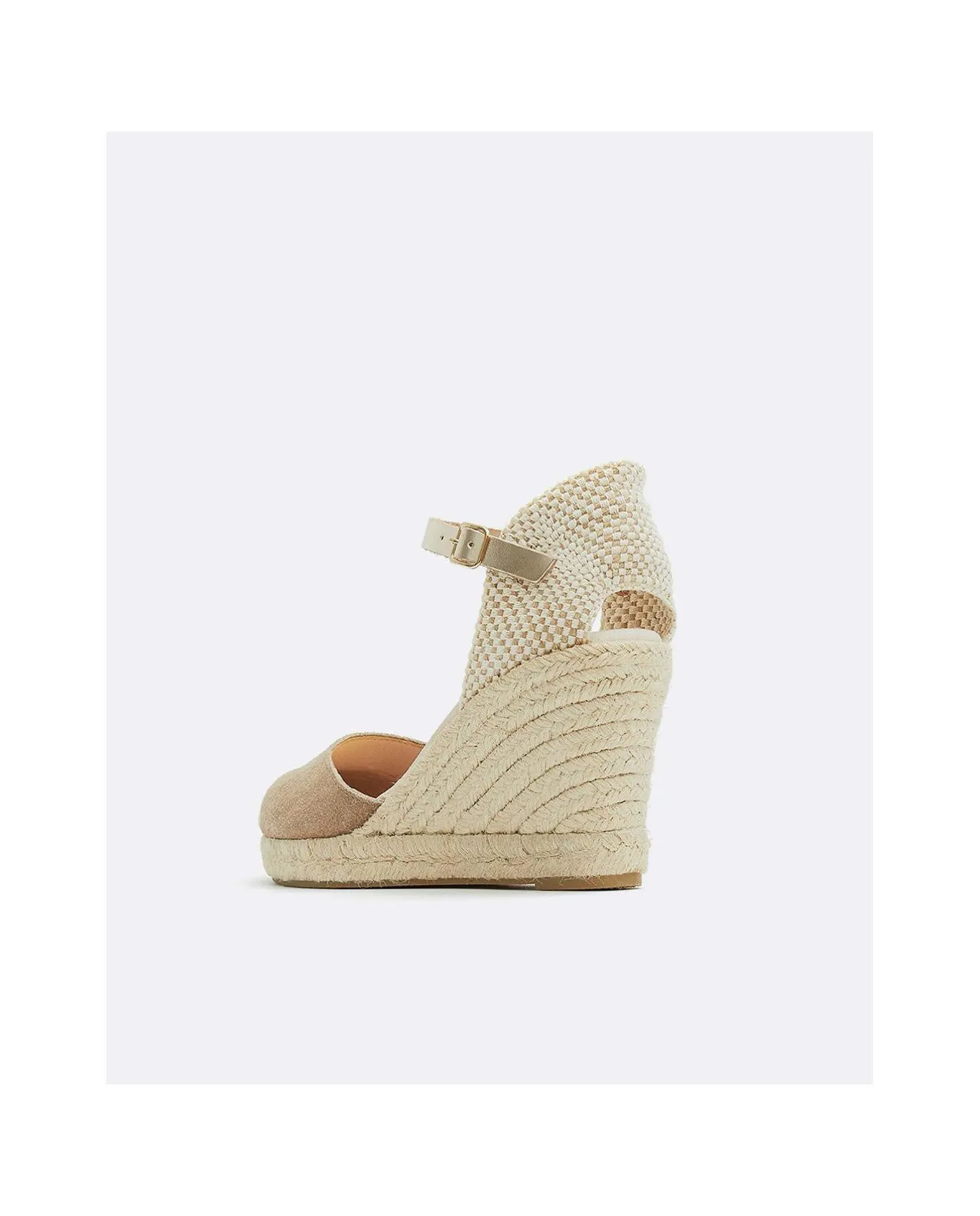 Cuna Yute Con Pulsera Serraje Topo