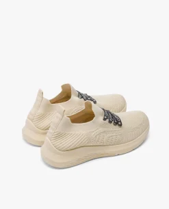 Deportivo Calcetin Textil Beig