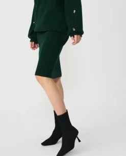 Falda Tubo Punto Verde