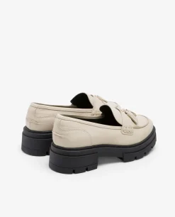 Mocasin Borla Napa Beig