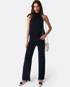 Mono Largo Lazo Punto Circular Marino