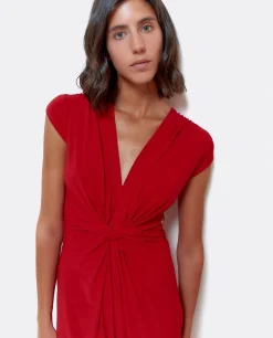 Mono Nudo M/C Punto Circular Rojo