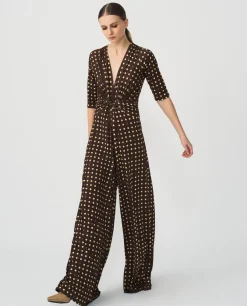 Mononudo Tejido Lunares Marron