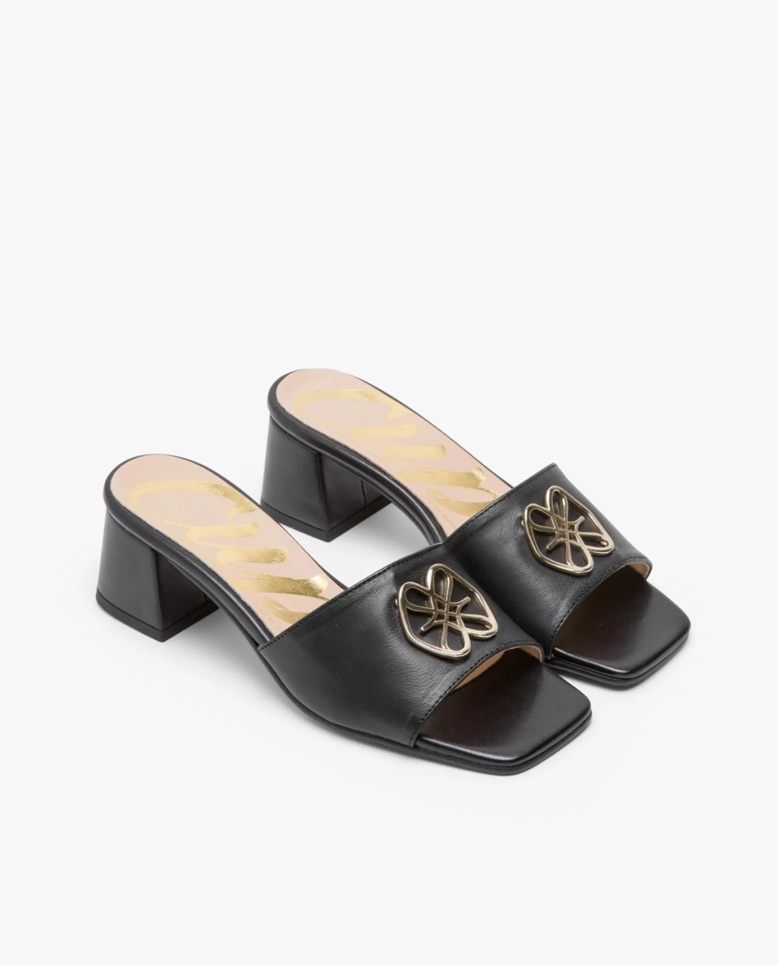 Pala Logo Piel Negro