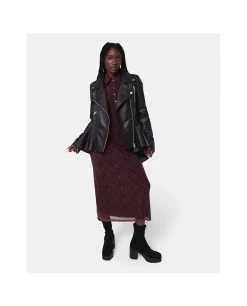 Pelum Biker Chaqueta Piel Negro